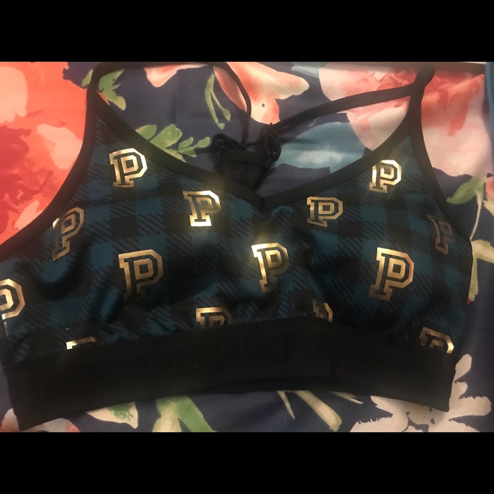 Pink Victoria’s secret ultimate sports bra medium